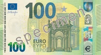 nova 100e bankovka